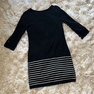 White House Black Market Black Shift Dress, size XS
